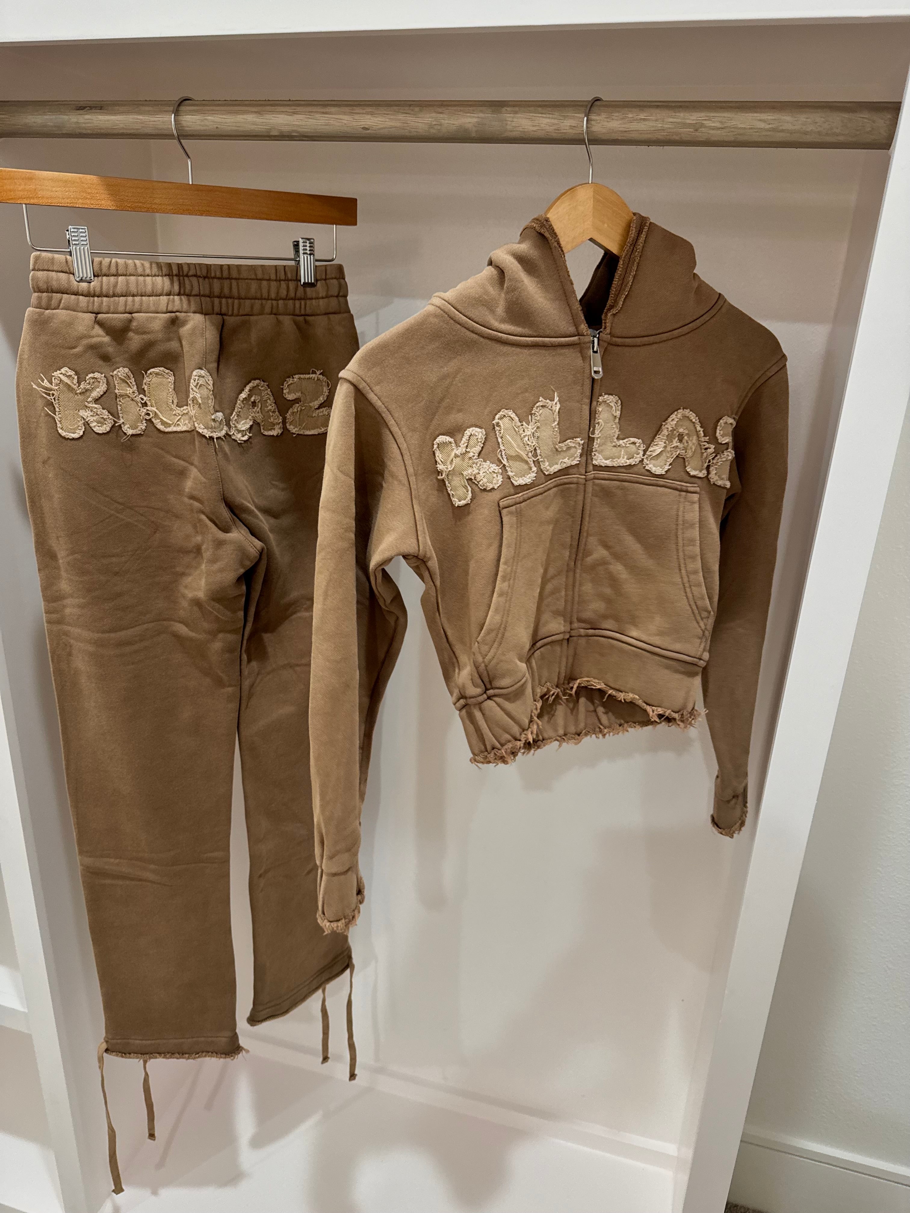 BROWN KILLAZ WOMEN SET